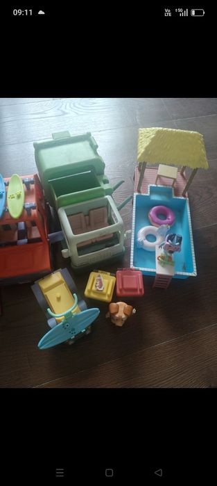 Duży zestaw Bluey