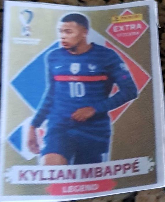 Cartas legends messi mbappe e neymar