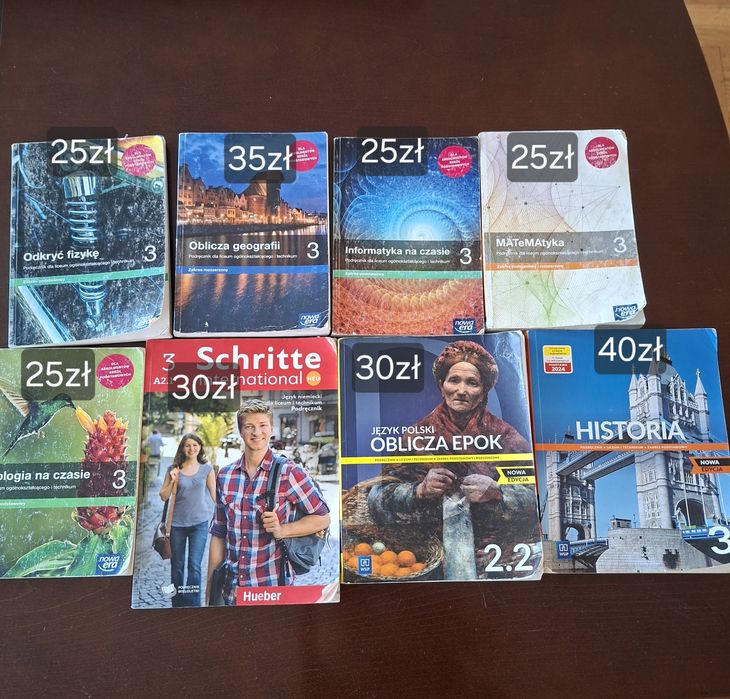 Podręczniki do liceum