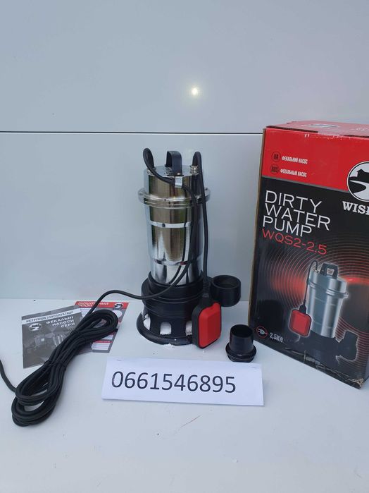 Насос фекальний дренажний  (ТІЛЬКИ ДОСТАВКА ПОШТОЮ)