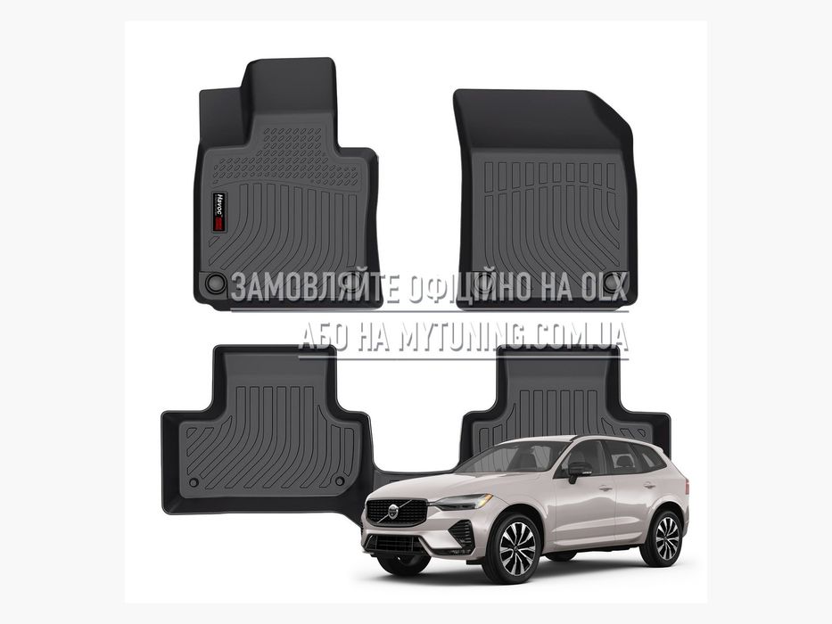 3D килимки Volvo XC60 2018–2026 в салон | Havoc