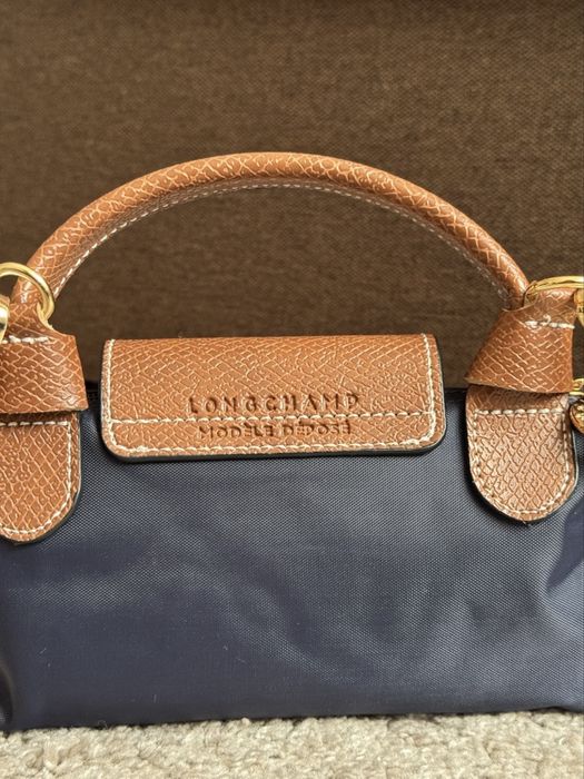 Сумка Longchamp хs синя