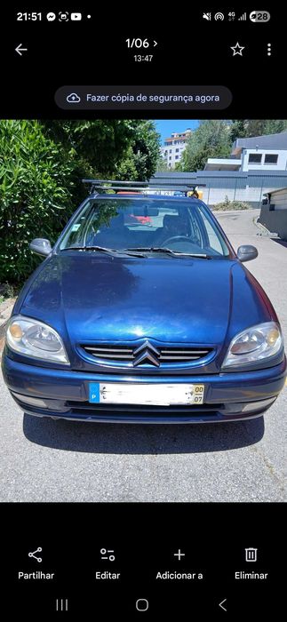 Venta carro cotroen saxo 1000cc ano 2000