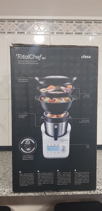 Robot de cozinha total chef ufesa