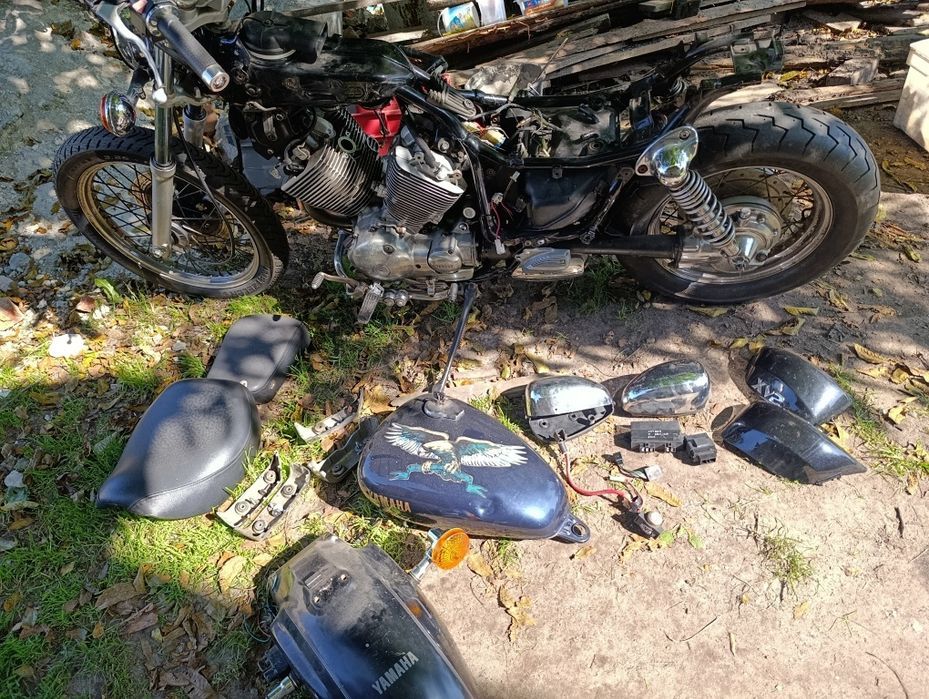 Części Yamaha Virago 535 2YL wszystkie koła bak amortyzatory