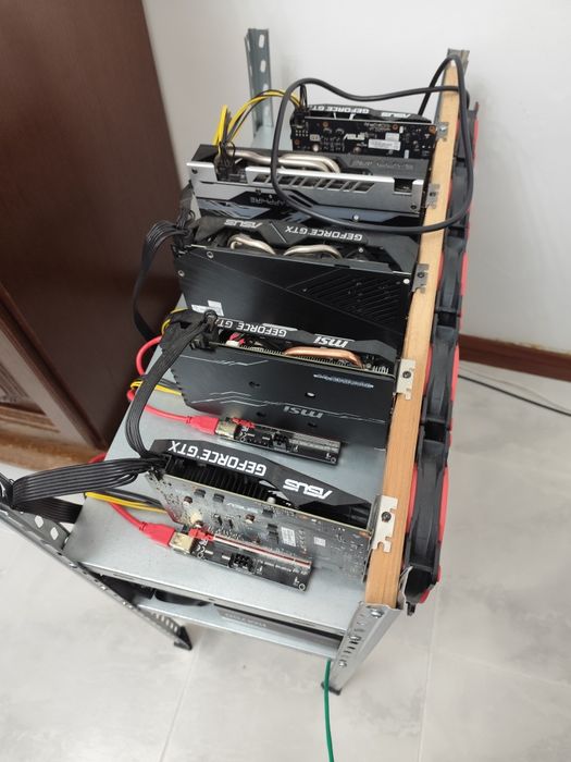 Vendo rig de placas gráficas