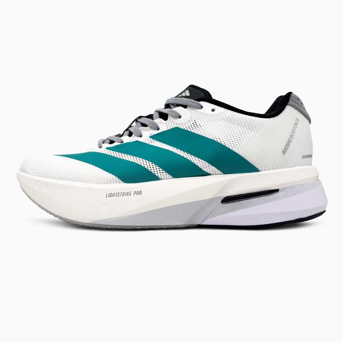 Жіночі кросівки Adidas Adizero Boston 13 "White/Pure Teal" 36-40