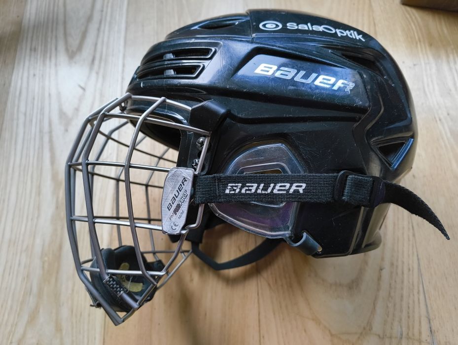 Bauer Re-Act 200 czarny senior M 54-59 cm kask hokejowe pro
