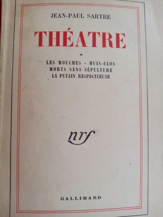 Théatre - Jean--Paul Sartre