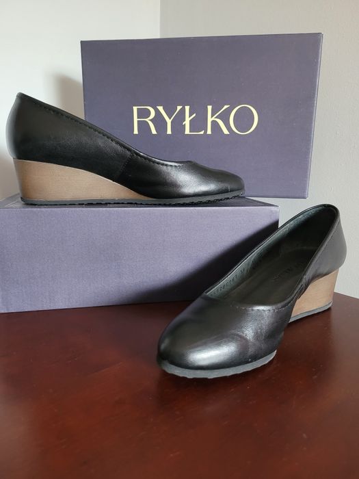 Czarne buty Ryłko