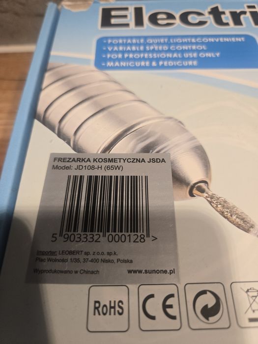 Frezarka do paznokci JSDA JD-108 H