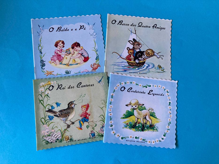 Livros da Colecção Majora Recortados Anos 80 - Novos