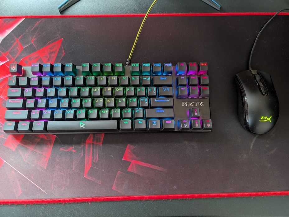 Миша НуperX Pulsefire Core USB Black