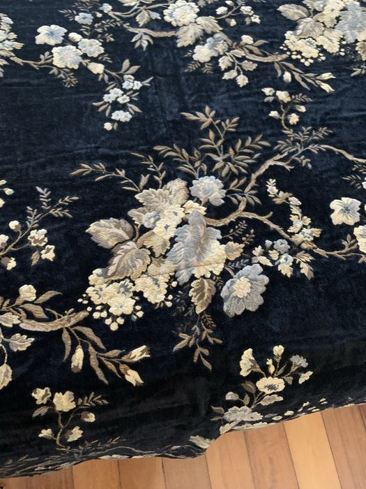 Colcha  / reposteiro- Gato preto