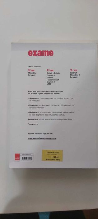 Livro de Física e Química - Apoio a Exame