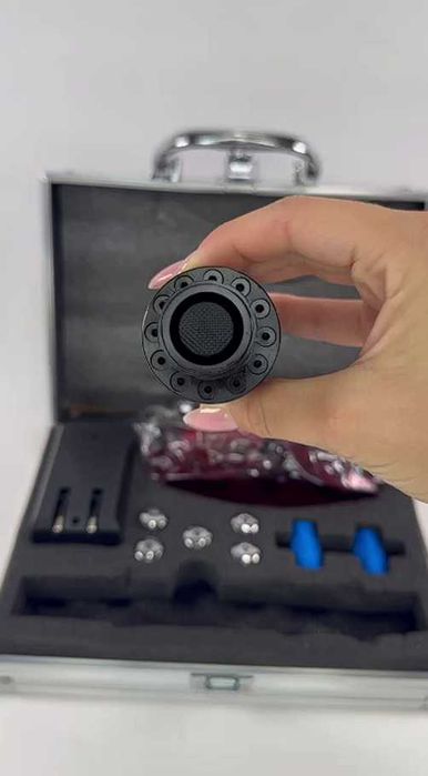 Потужна лазерна указка 50w синій промінь кейс окуляри насадки лазер