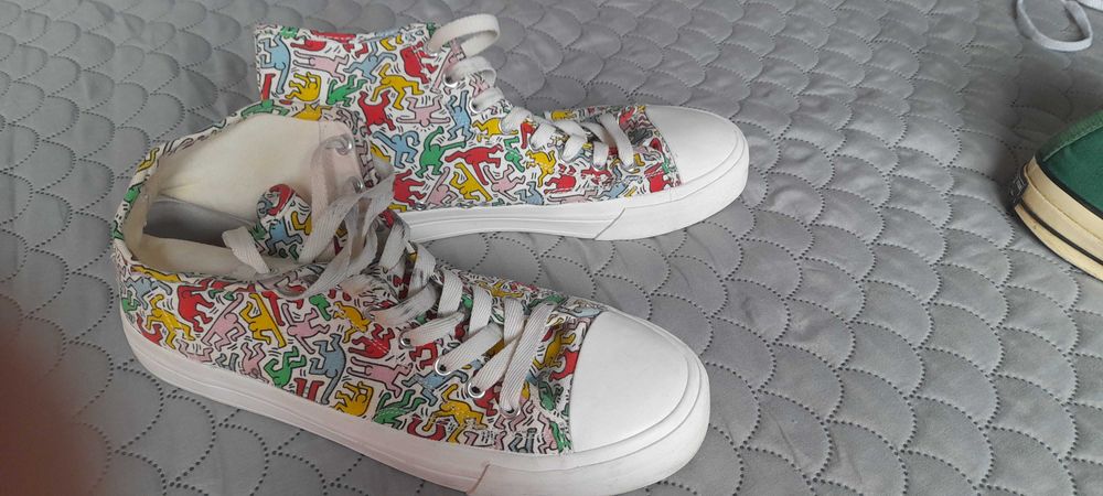 Męskie Converse zestaw dwie pary + gratis H&M