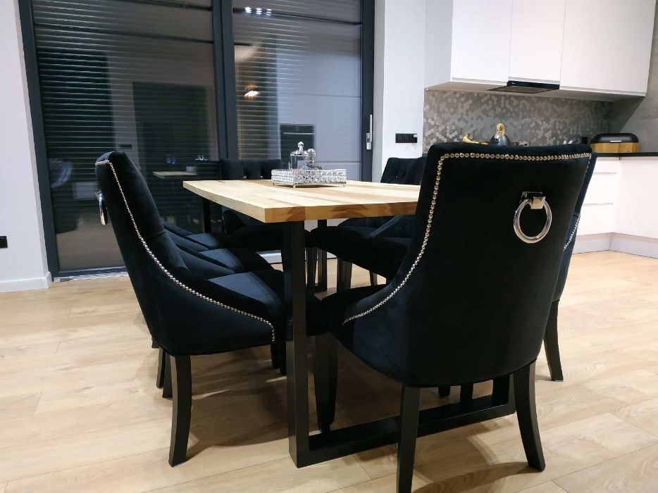 Krzesło chesterfield glamour pikowane wygodne Producent