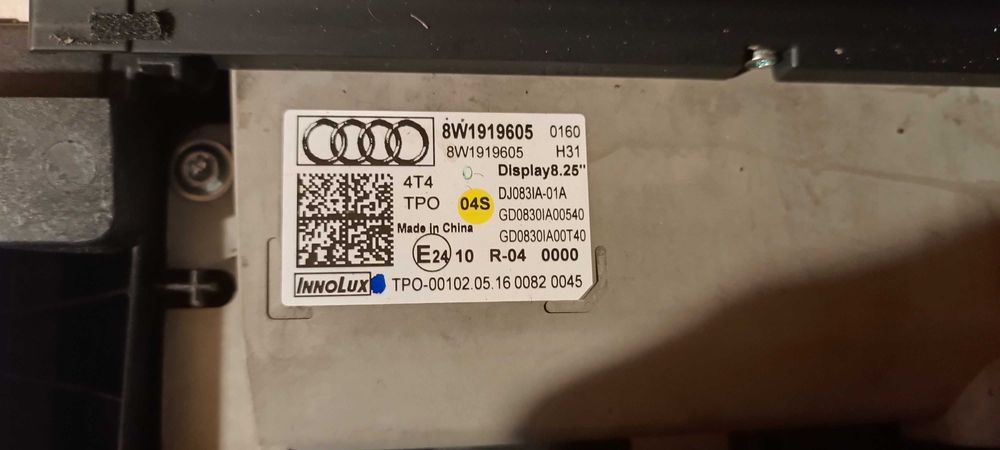 Дисплей екран навігація MMI-2 audi a4 b9