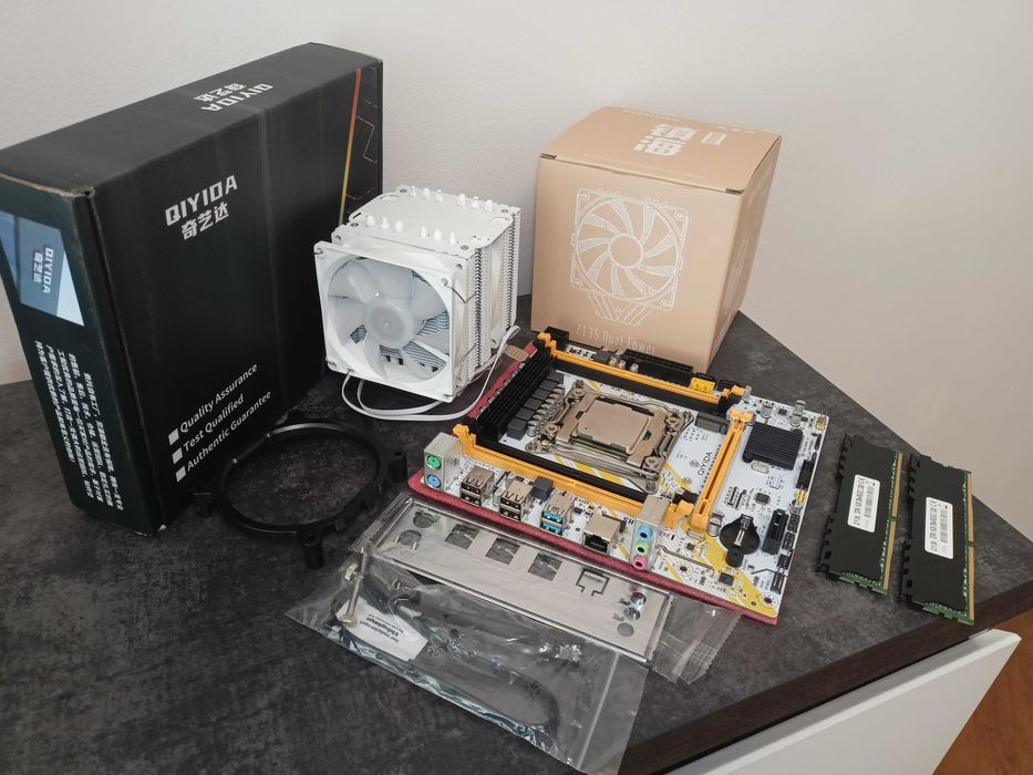 Комплект Материнкська плата + процессор Intel 12 Ядер +DDR4 32 GB НОВЕ