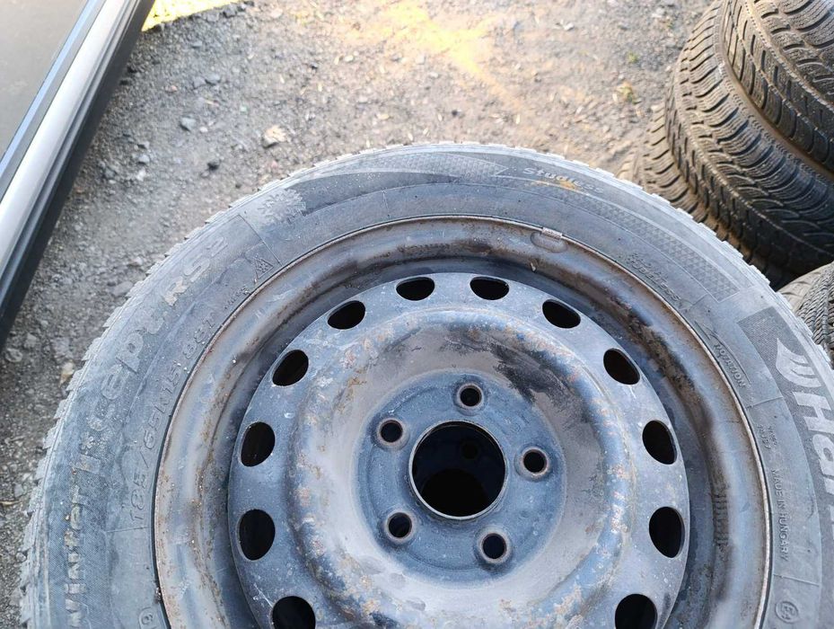 Продам комплект дисків 5x114.3 Hyundai/Kia з шинами 185/65 R15