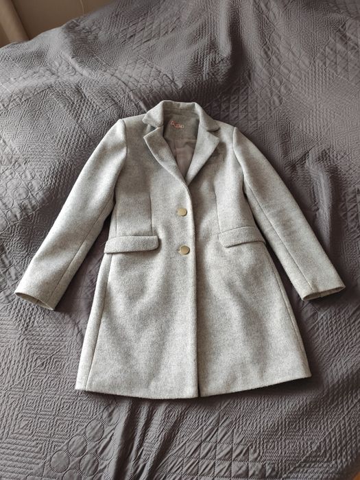 Płaszcz damski szary 38