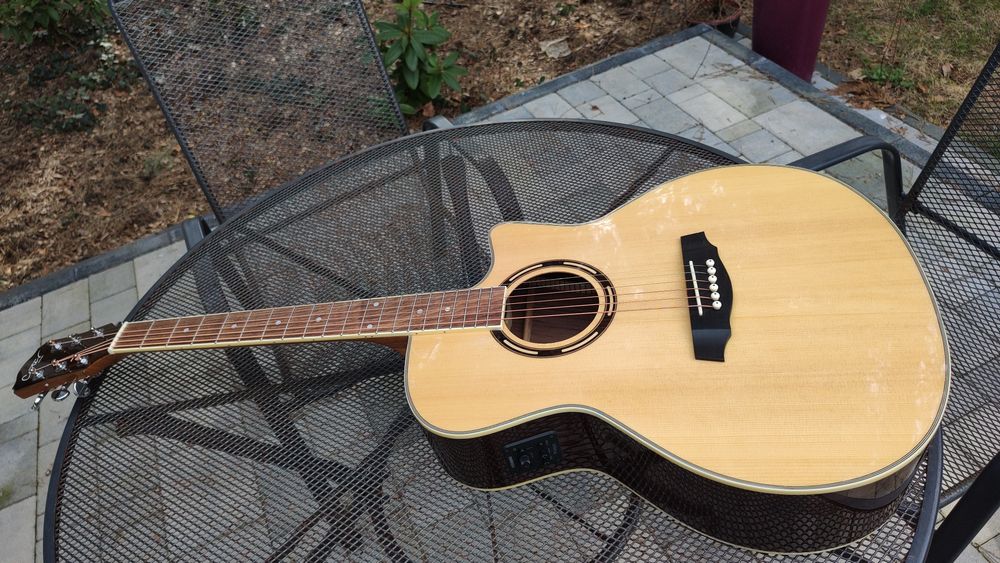 NOWA Carter AT-130SCE NL piękna gitara elektroakustyczna  Palisander !