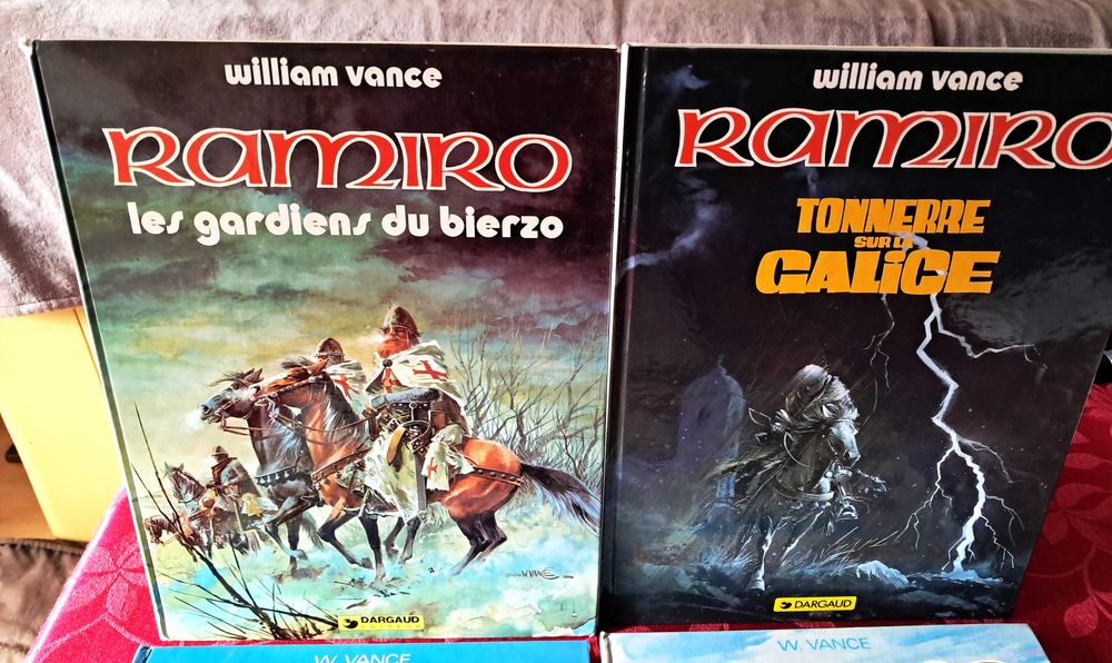 Livros BD - Ramiro de Vance & Stoquart (Edição em francês)