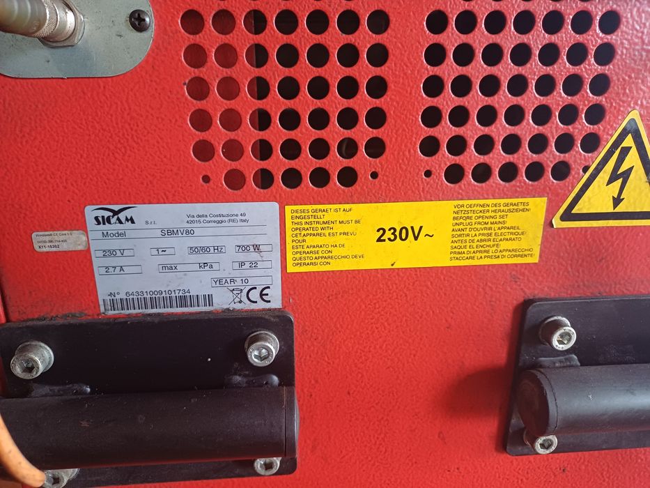 Wyważarka SICAM SBM V80