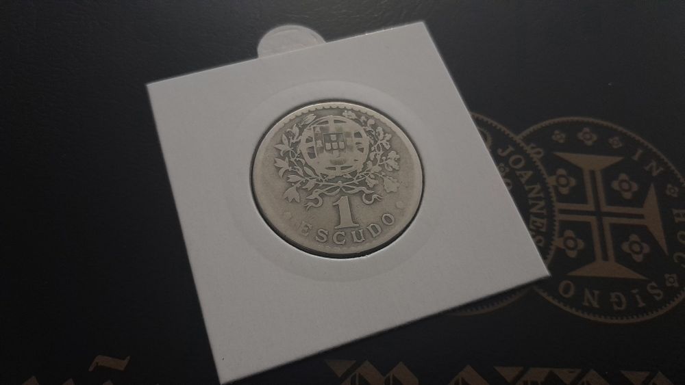 Moeda de 1 Escudo de 1935 (verdadeira)