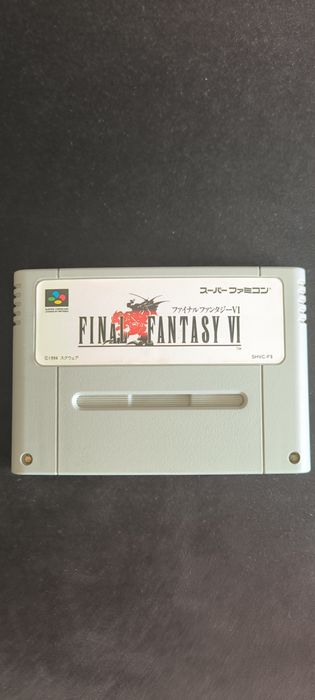 Jogo Super Famicom - Final Fantasy VI (Super Nintendo Japão)