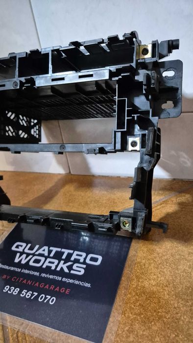 AUDI A4 B5 (8D)-Estrutura Interior Consola Facelift 1999 até 2001-1Din