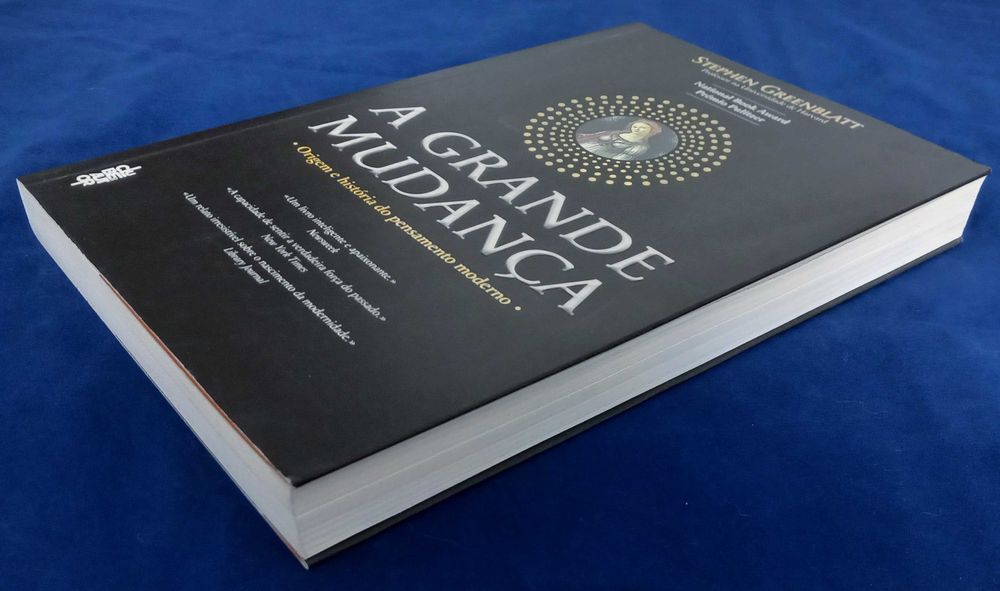 Livro A Grande Mudança de Stephen Greenblatt [Portes Grátis]
