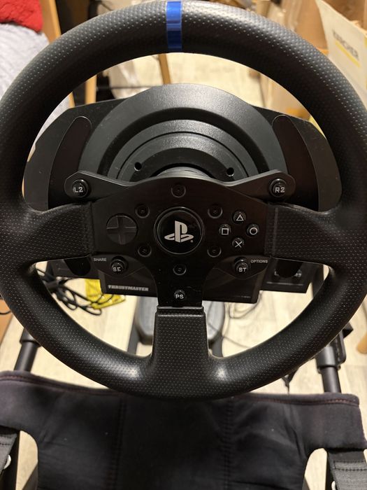 ігровий руль thrustmaster t300rs + педалі + Ігрове крісло кокпіт Playseat Challenge ActiFit