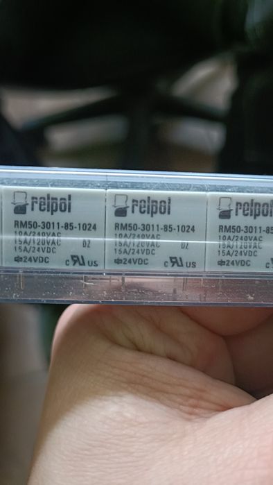 Przekaźniki Relpol RM50/3011/85/1024 24VDC – NOWE – 60 szt. hurt