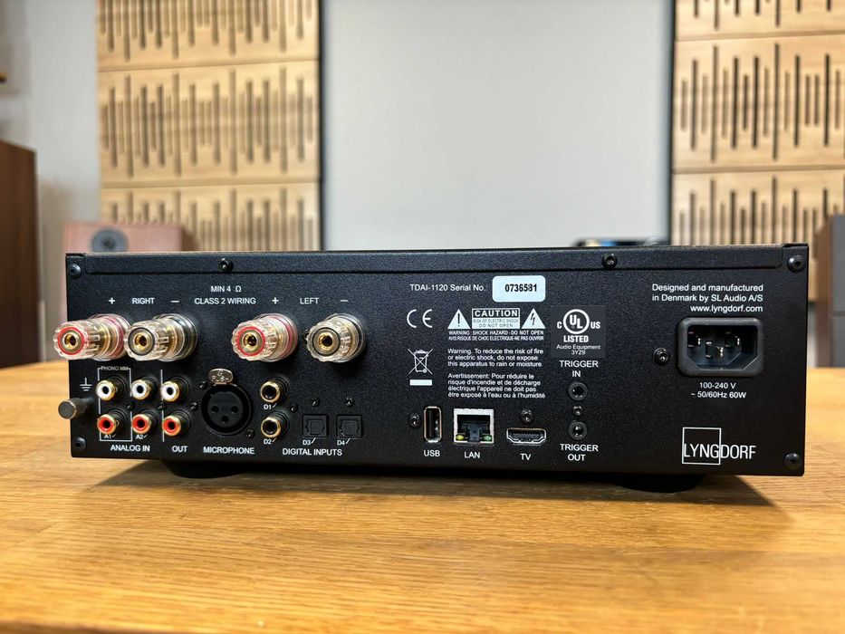 Wzmacniacz stereo zintegrowany - Lyngdorf TDAI-1120 ODSŁUCH POZNAŃ