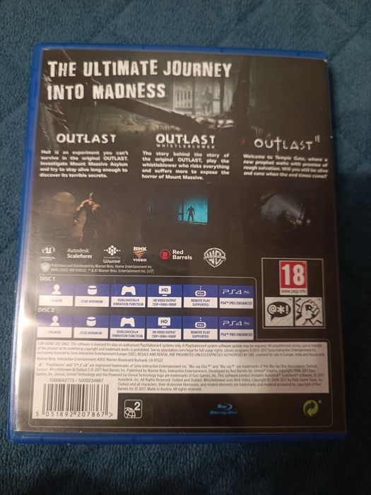 Outlast Trinity PS4