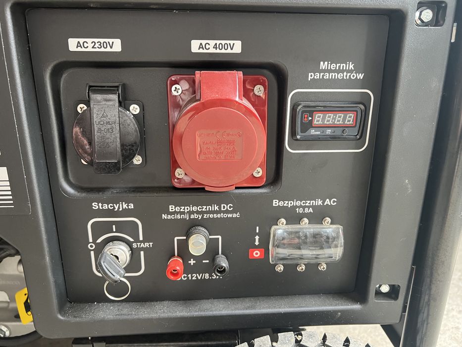 OleoMacLine 6.5кв. Бензо генератор. Електрогенератор.На мідній обмотці