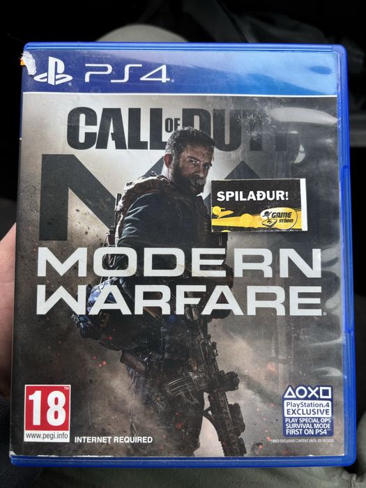 Call of duty modern warfare PS4 (2019)