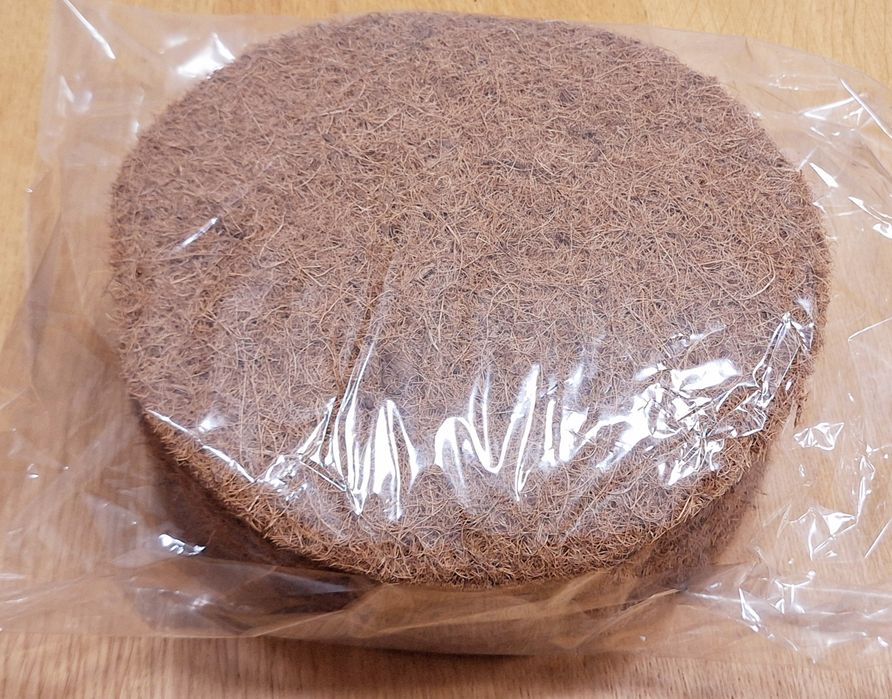 Wkładki wkłady kokosowe 100% natury 24cm dla gołębi do misek lęgowych.