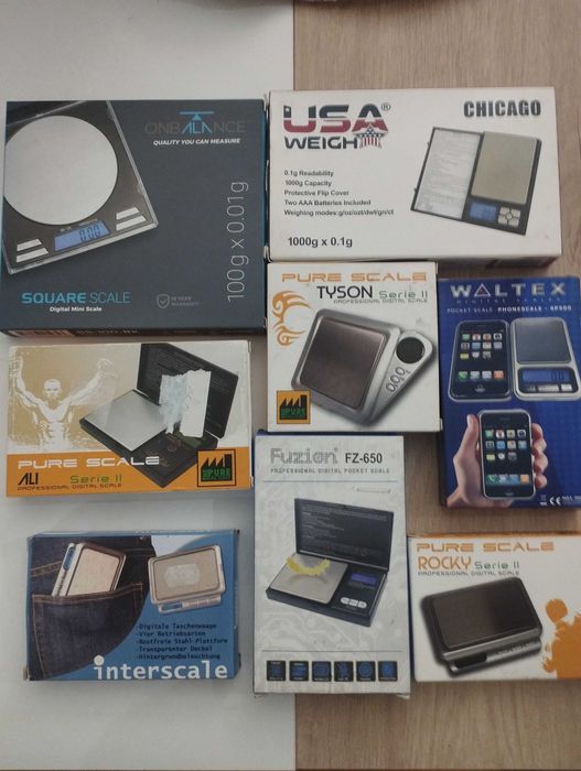 Balanças digitais 1000g