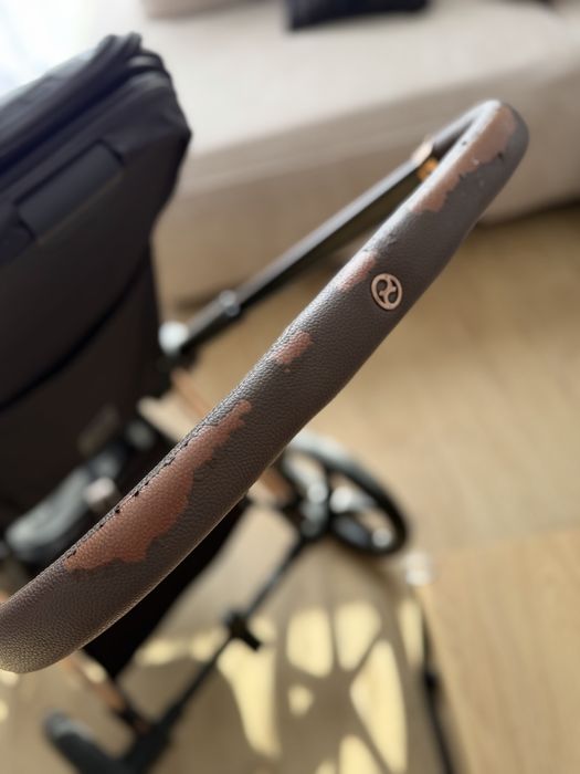 Wózek spacerowy Cybex Priam 4.0 czarny rose gold