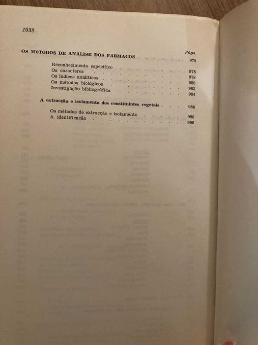 Livro "Farmacognosia - II Volume", de Aloísio Fernandes Costa
