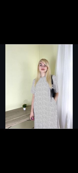Сукня з візкози, прямого крою