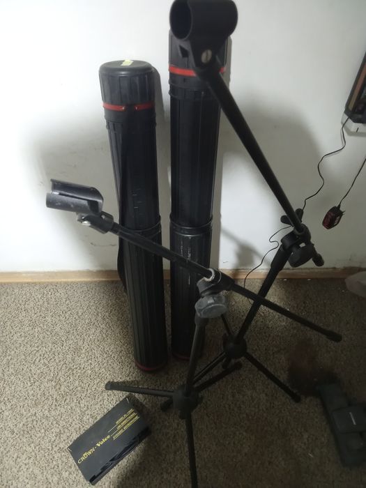 Statyw stojak mikrofonowy plus gratisy