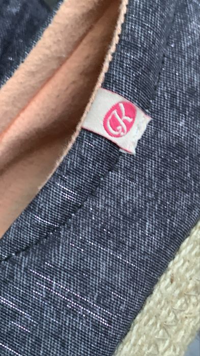 Espadryle meskie 41 sznurek szare