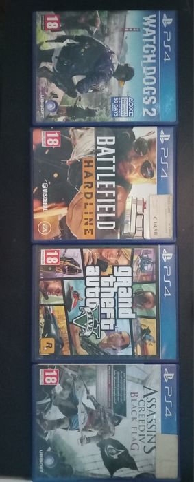 Vendo pack de jogos ps4