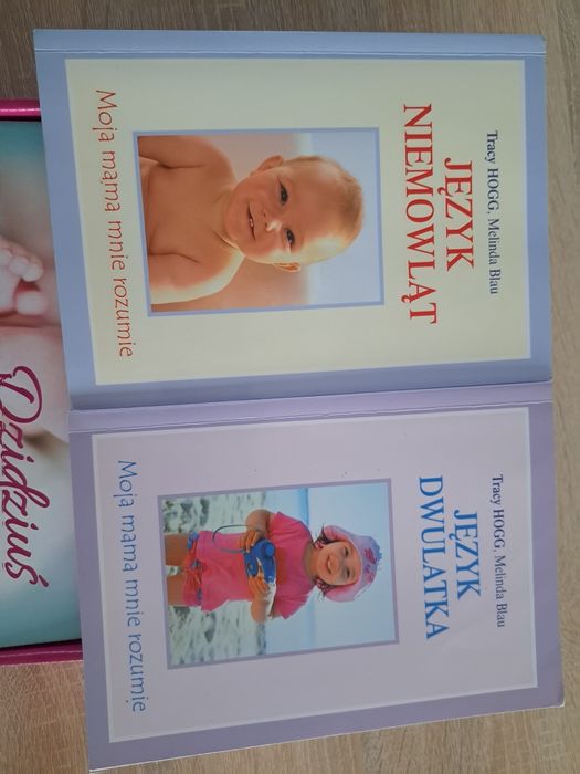 Ksiazki ,,język niemowlaka" I,, język dwulatka"