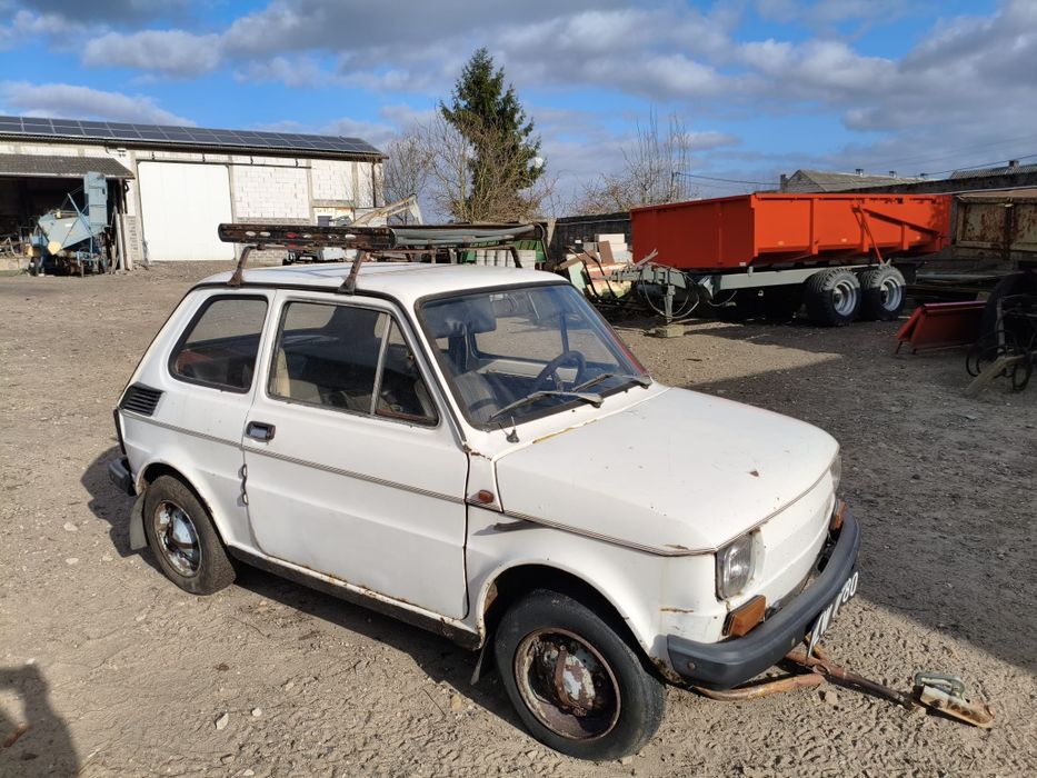 Fiat 126p biały .
