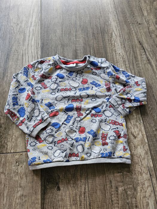 Bluzka koszulka długi rękaw dziecięca chłopięca 92